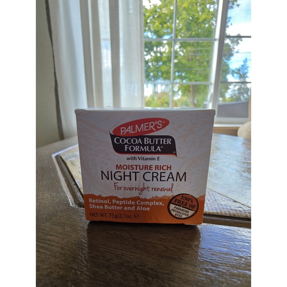 Palmers Cocoa Butter Formula Vitamin E Moisture Rich Night Cream 2.7 oz ~ NEW ~